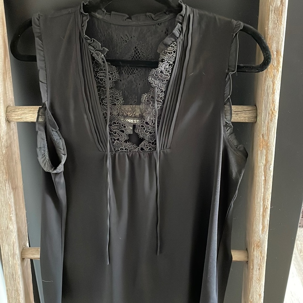 Black dress shirt